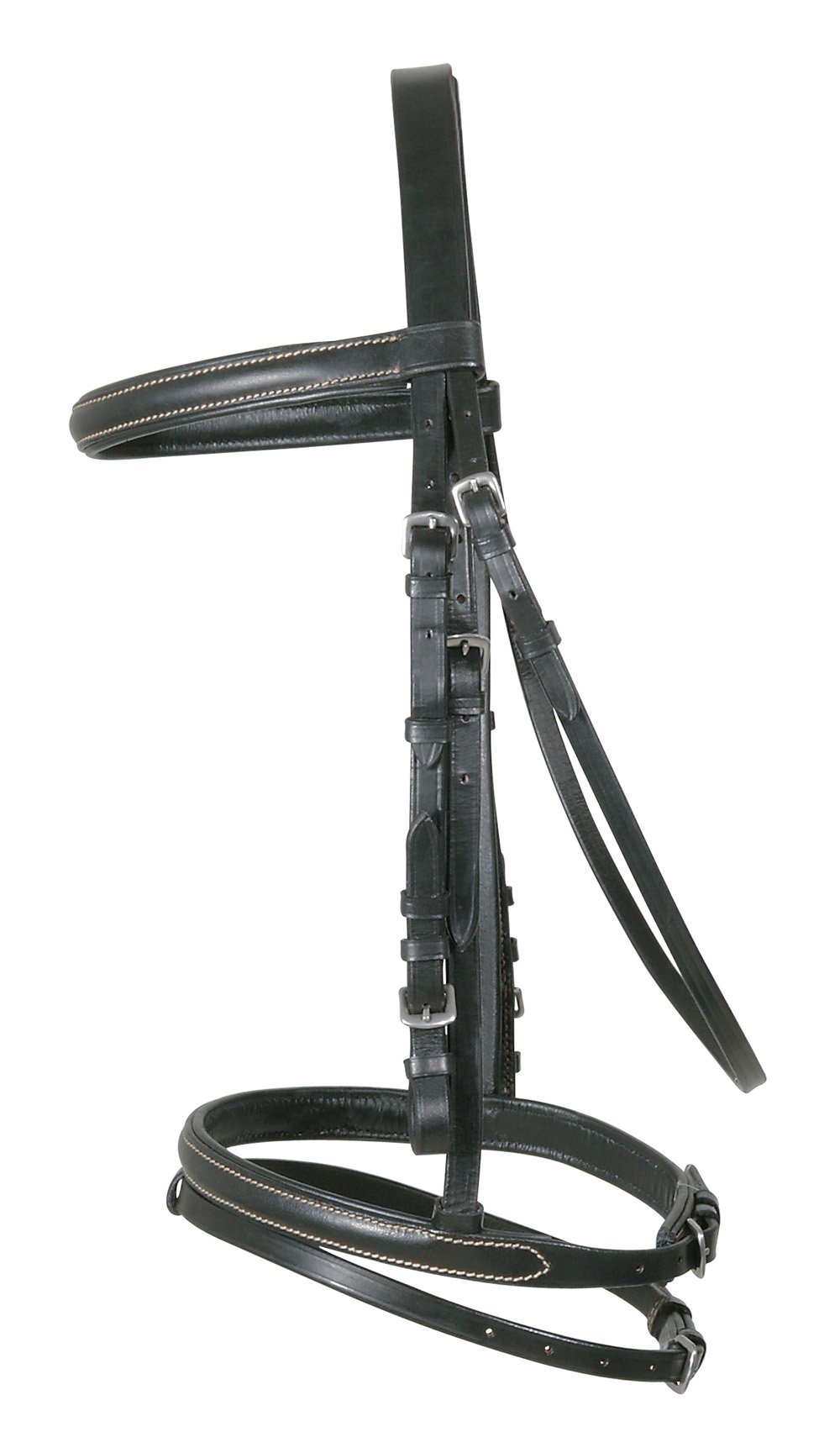 Trensenzaum, schwarz Cob
