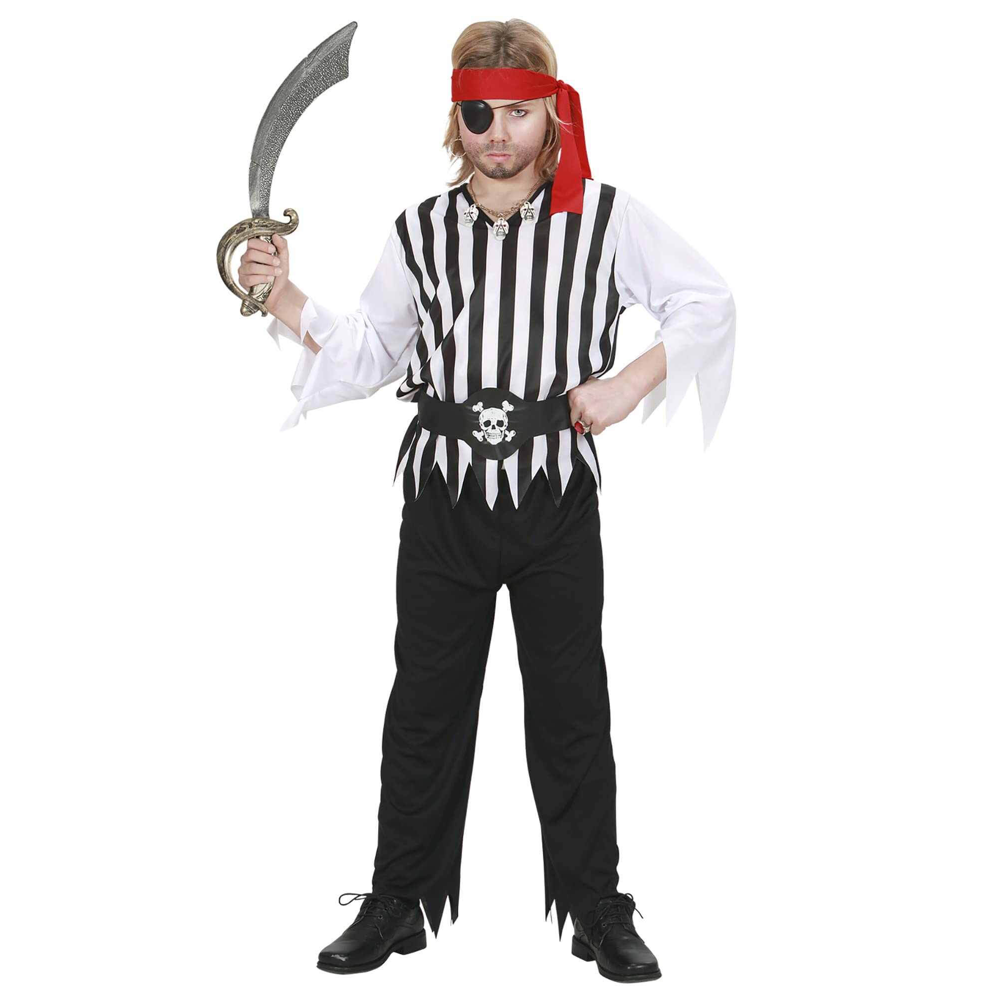 Children's Pirate Boy Costume Small 5-7 yrs (128cm) for Buccaneer Fancy Dress