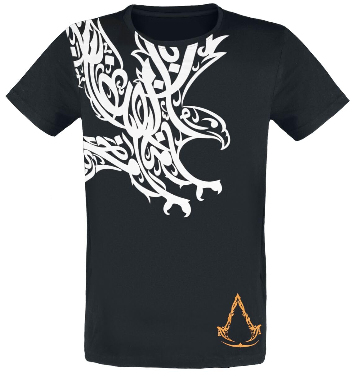 Assassin's Creed Mirage - Eagle Men's T-Shirt Black Regular, Black, M