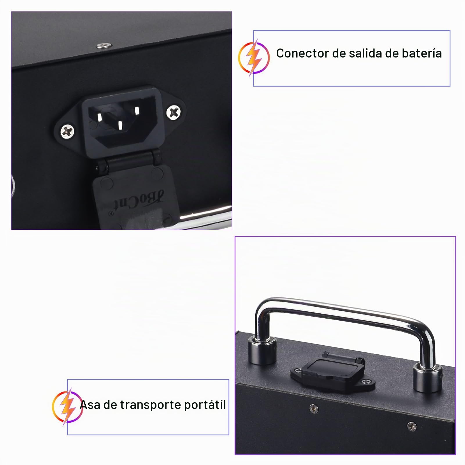 E-Scooter batería e-Bike Bicicleta pedelec batería 60V 15Ah 18Ah 20Ah 26Ah Li-Ion con Cargador (60V 20Ah)