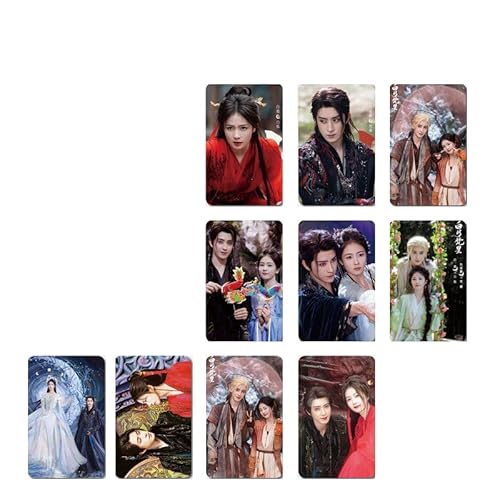 白月梵星 中国ドラマ カードステッカー icカードステッカー セット 10枚入 バイ・ルー アオ・ルイポン 華流ドラマ グッズ カッコいい カードシール icカードシール オシャレ 飾り 贈り物 (1)のサムネイル