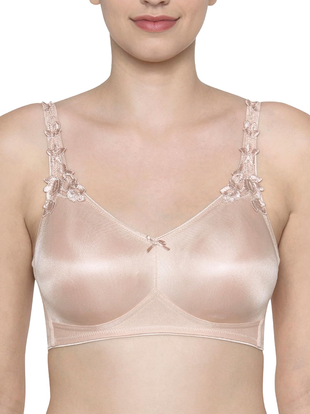 Triumph International Women’s Synthetic Lightly Padded Wire Free Minimiser Full-Coverage Clothing & Accessories Triumph International Women’s Synthetic Lightly Padded Wire Free Minimiser Full-Coverage Clothing & Accessories