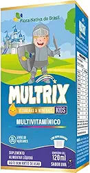 MULTRIX (Xarope Infantil com Vitaminas de A a Z) 120ml - Flora Nativa (120ml, Uva)