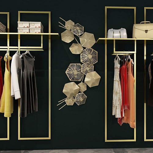 Miniatura 8 de GUENZO Obra de arte de metal contemporánea para pared, escultura de decoración de pared de flores de polígono, decoración de pared colgante para