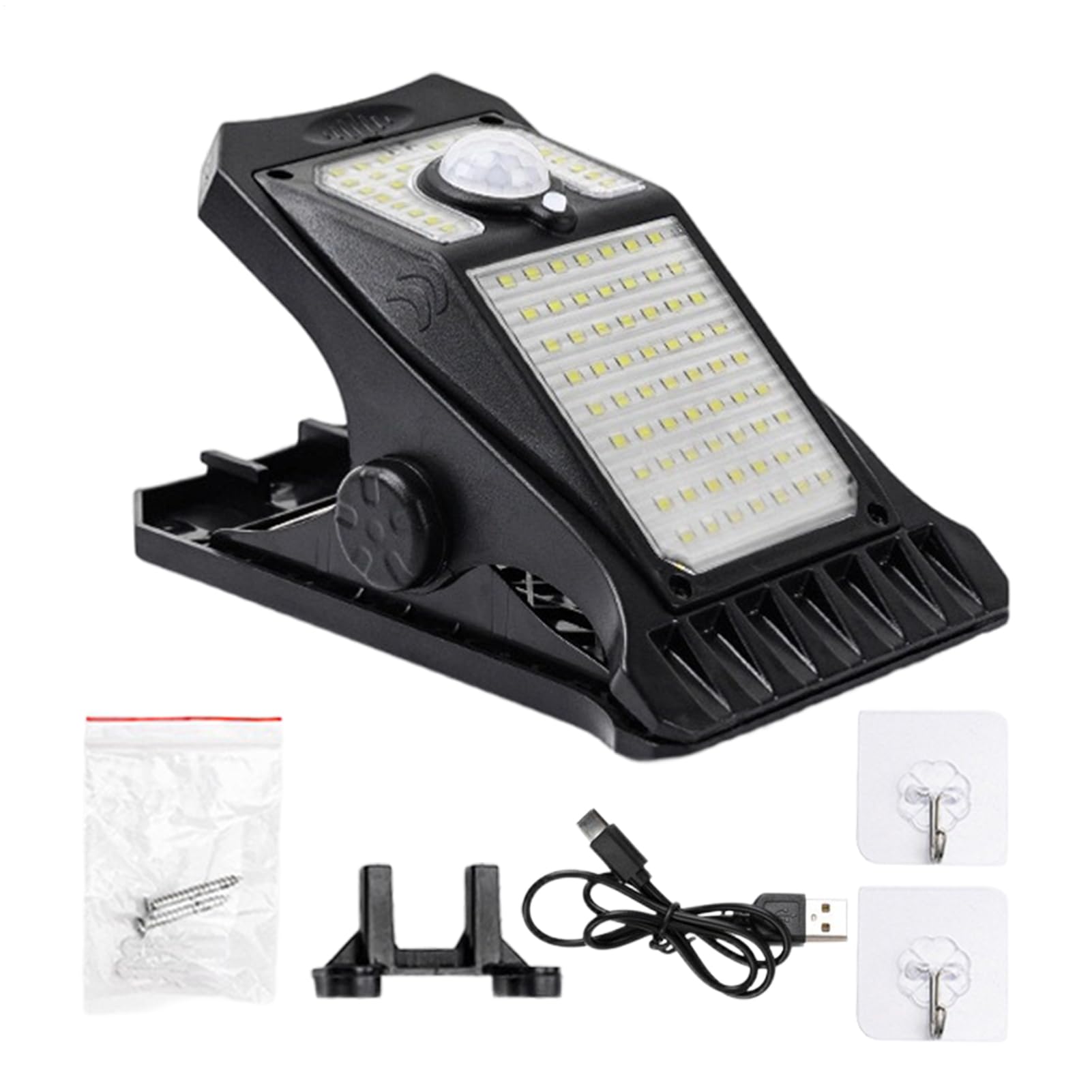 Luces solares con clip e iluminación de seguridad para zonas oscuras 8