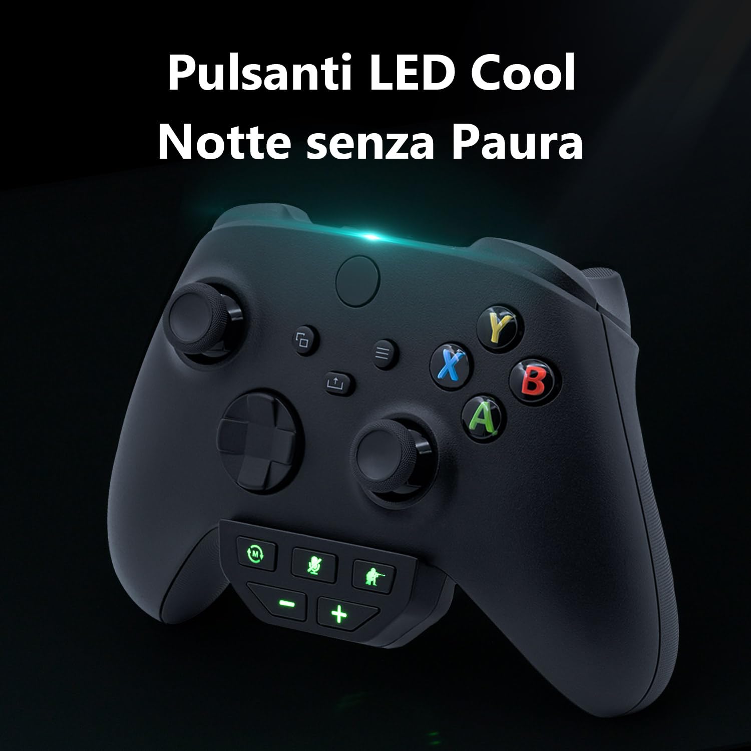 Mcbazel Adattatore per Cuffie Xbox, Amplificatore Audio per Controller Xbox One/Series S/X Con Jack da 3,5 mm, Nero