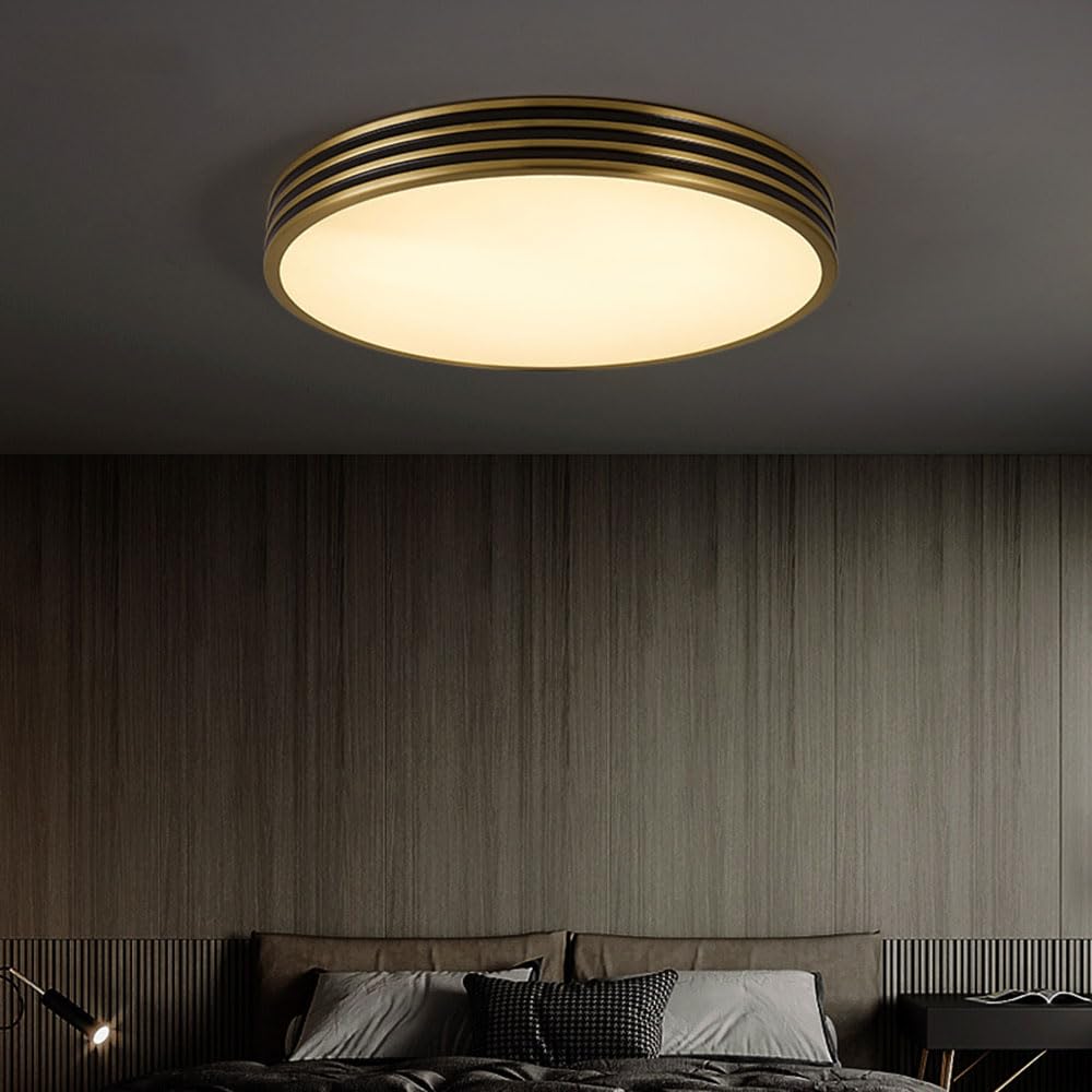 Nowoczesna lampa sufitowa LED, energooszczędna lampa sufitowa ultra cienka niskoprofilowa lampa wisząca okrągłe oprawy oświetleniowe blisko sufitu, możliwość wyboru 2700K-6000K
