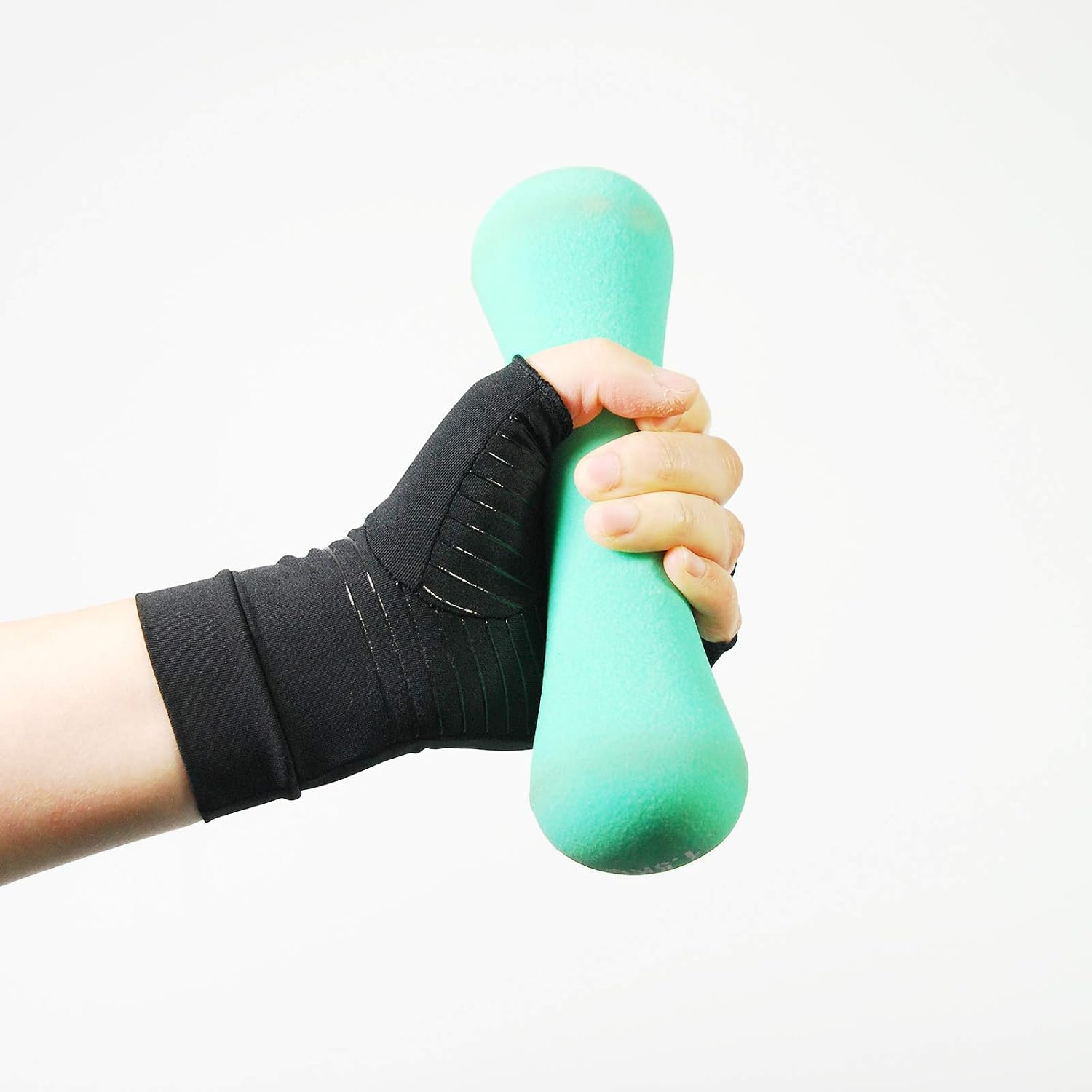 Arthritis Copper Compression Gloves – Highest Infused Copper Content, Comfortable Fit for Men and Women, Alleviate Rheumatoid Pains, Ease Muscle Tension, Relieve Carpal Tunnel Aches (L)