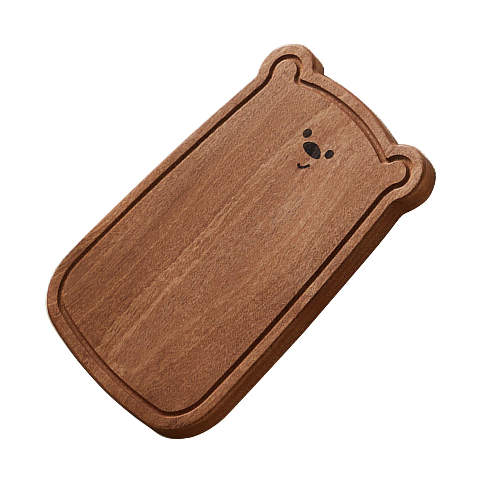 Xjdzineq Wood Cutting Board for Kitchen Cheese Chopping Board Serving Boards with Juices Grooves Charcuterie Serving Tray Cutting Boards for Kitchen