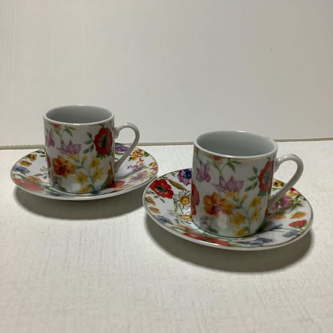 Amazon.co.jp: ZARA HOME デミタスカップ＆ソーサー(2客) : ホーム