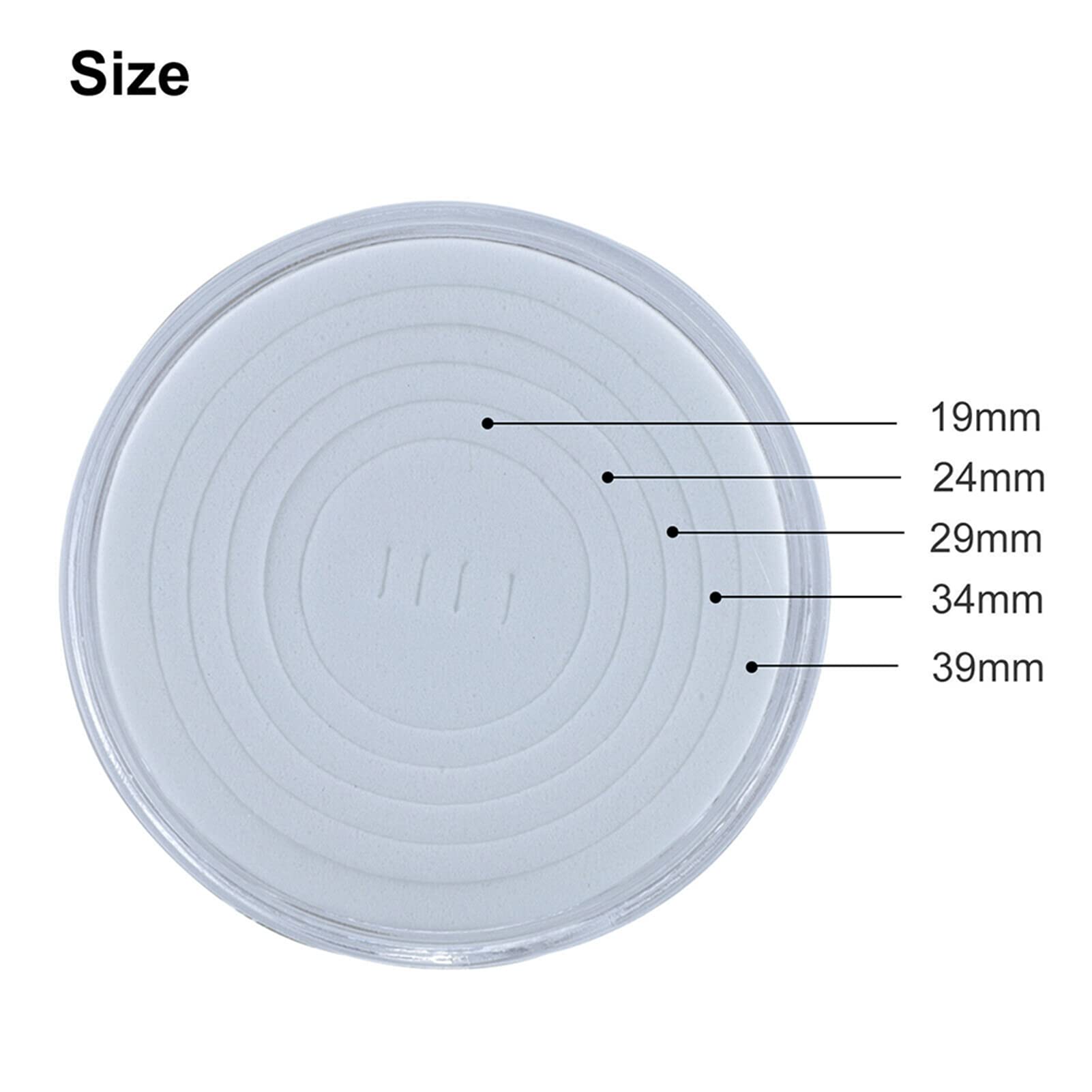 tinysiry Cápsulas Transparentes para Monedas, portamonedas Redondas de plástico de 46 mm con Caja de Monedas con Junta Ajustable para Suministros de colección de Monedas, colección de Monedas 200
