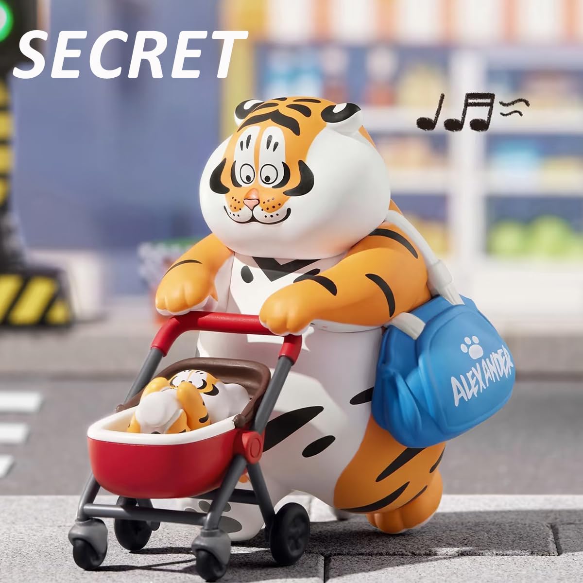 Aven Rabbit PANGHU The Fat Tiger-Roaring Love Series 2 Blind Box Action Figures Mystery Box Cute Random Toys Birthday Gift Christmas Collectible Toy for Desktop Ornaments, 1PC image 5