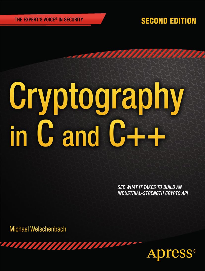 Cryptography in C and C++ - 9781430250982