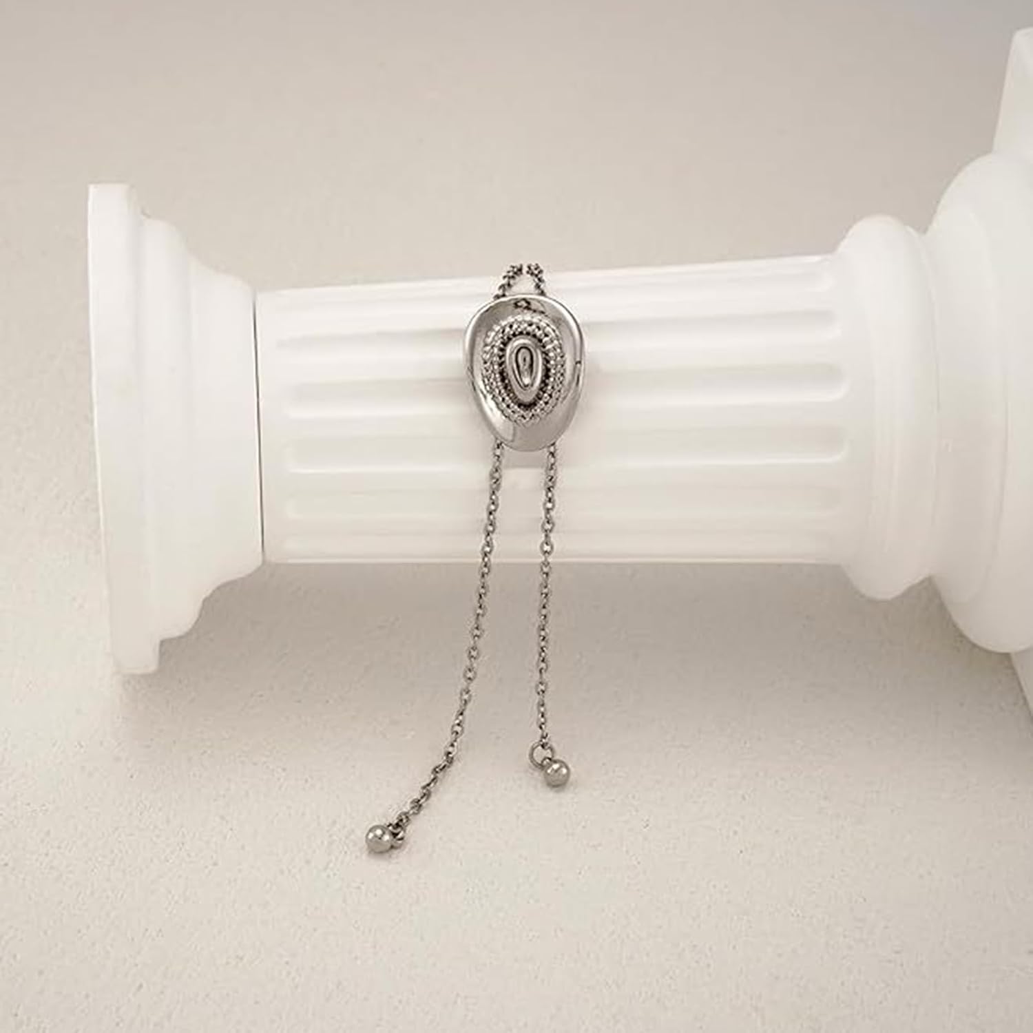 Western Necklaces for Women Adjustable Lariat Long Necklace Gold Sliver Cowboy Hat Bolo Tie for Women Western Cowgirl Accessories Country Concerts Dresses Accessories - Image 5