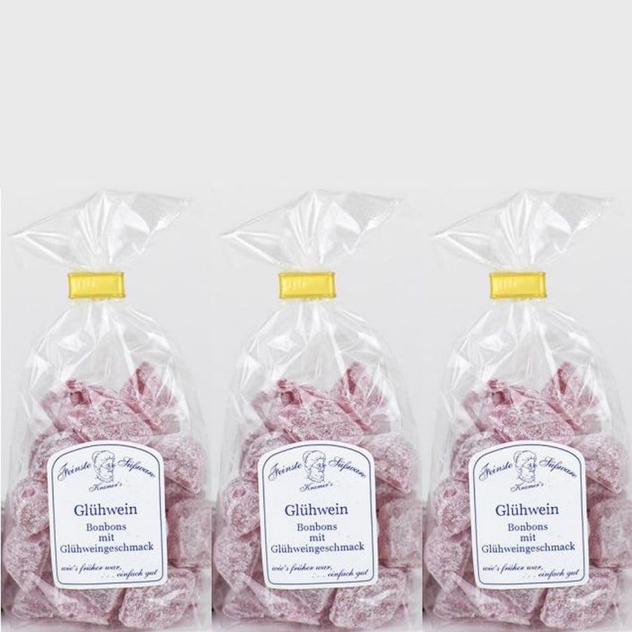 Glühwein Kramers Bonbons mit Glühweingeschmack 3er Set