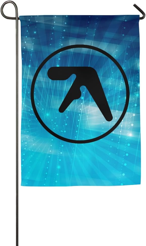 Aphex Twin Logo Home Garden Flags White