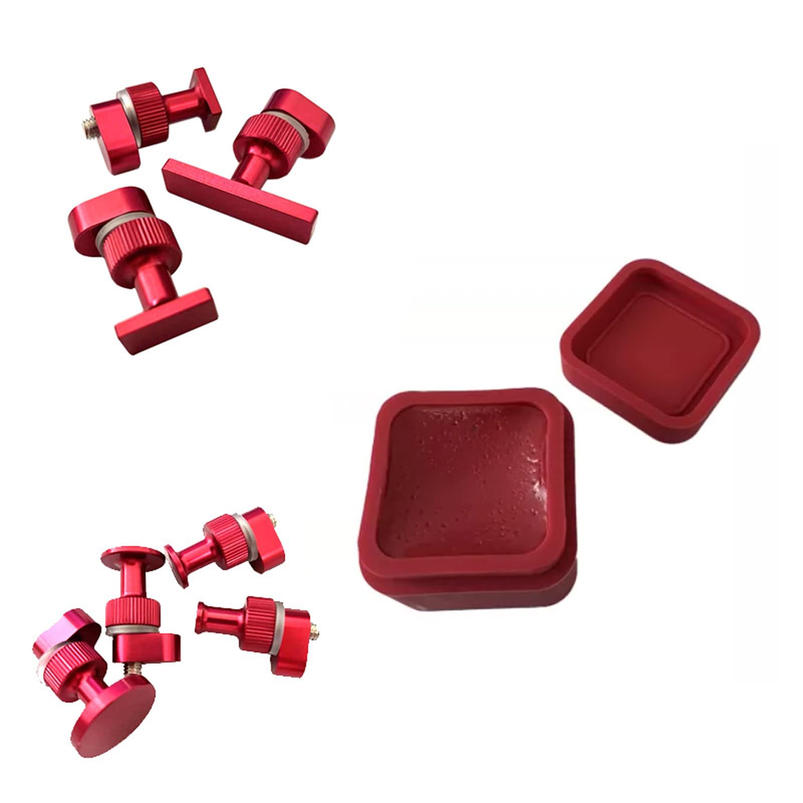 BWANGIAO Dents Puller Glues Tab Removal Tool Car Body Dents Remover Glues Tab Vehicle Maintenance Tool Pulling Tabs