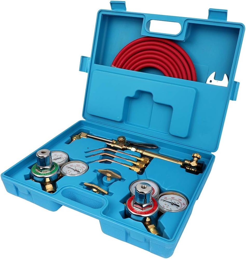 Oxygen Acetylene Torch Kit Portable Gas Welding Cutting