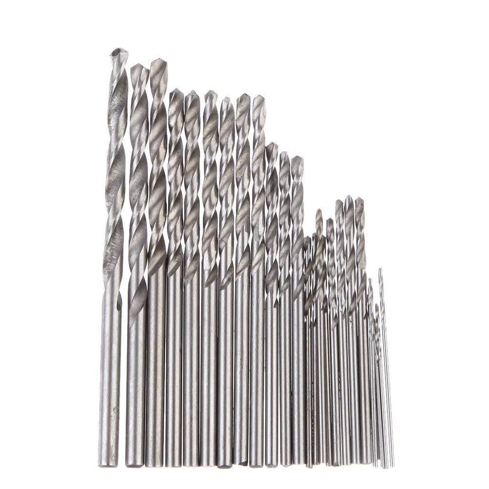 Set di Punte per Trapano Mini Twist Drill Bit Kit 0.4mm-3.2 Micro Precision Twist Drill 150Pcs con Custodia per PCB Crafts Jewelry Drilling Tool