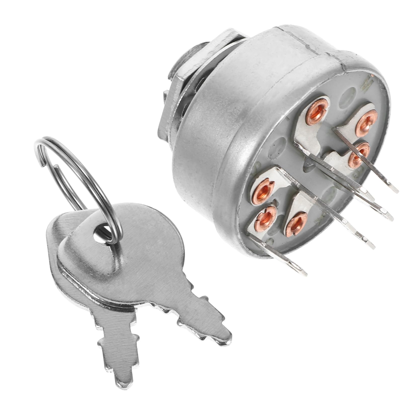 Abaodam 5 Piezas Interruptor de Encendido para Cortacésped de Motor Delantero Compatible con Interruptor de Seguro y Funcional para de
