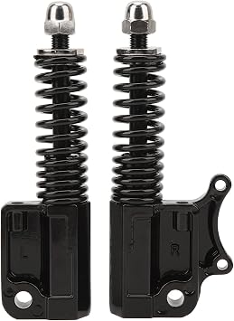 Hydraulic Front Shock Absorber 2PCS 200mm Front Suspension Struts for Electric Bike and Scooter Aluminum Alloy Spring Damping System