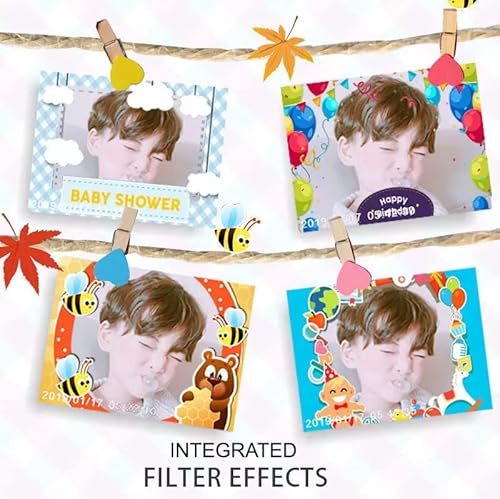 Acuvar Full 1080P Kids Hd Digital Photo And Video Rechargeable Birdie Camcorder With 2" Lcd Screen, Integrated Video Games, Removable Silicone Strap, 32Gb Card And Micro Usb Charging (Blue) #TOP3