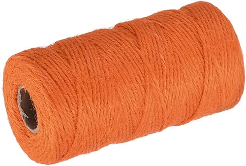 Miniatura 9 de MECCANIXITY Cordel de jardín de 328 pies, cuerda de yute artesanal de 0.079 pulgadas para obras de arte, manualidades, envoltura de regalos, azul