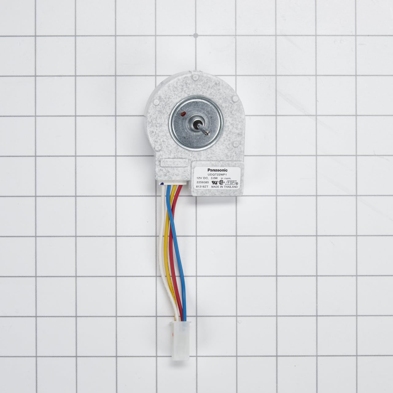 Amazon.com: Whirlpool W10822580 Evaporator Fan Motor, White 