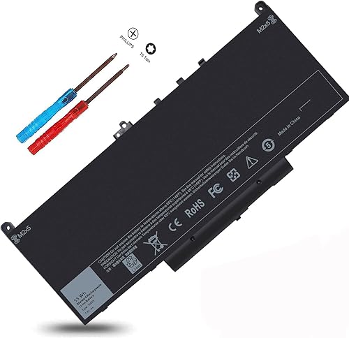 J60J5 55Wh E7470 E7270 Batería para portátil Dell Latitude E7270 P26S001 E7470 P61G001 7470 7270 451-BBSY 451-BBSU WYWJ2 1W2Y2 2422 WD 0MC34 Y MC34Y