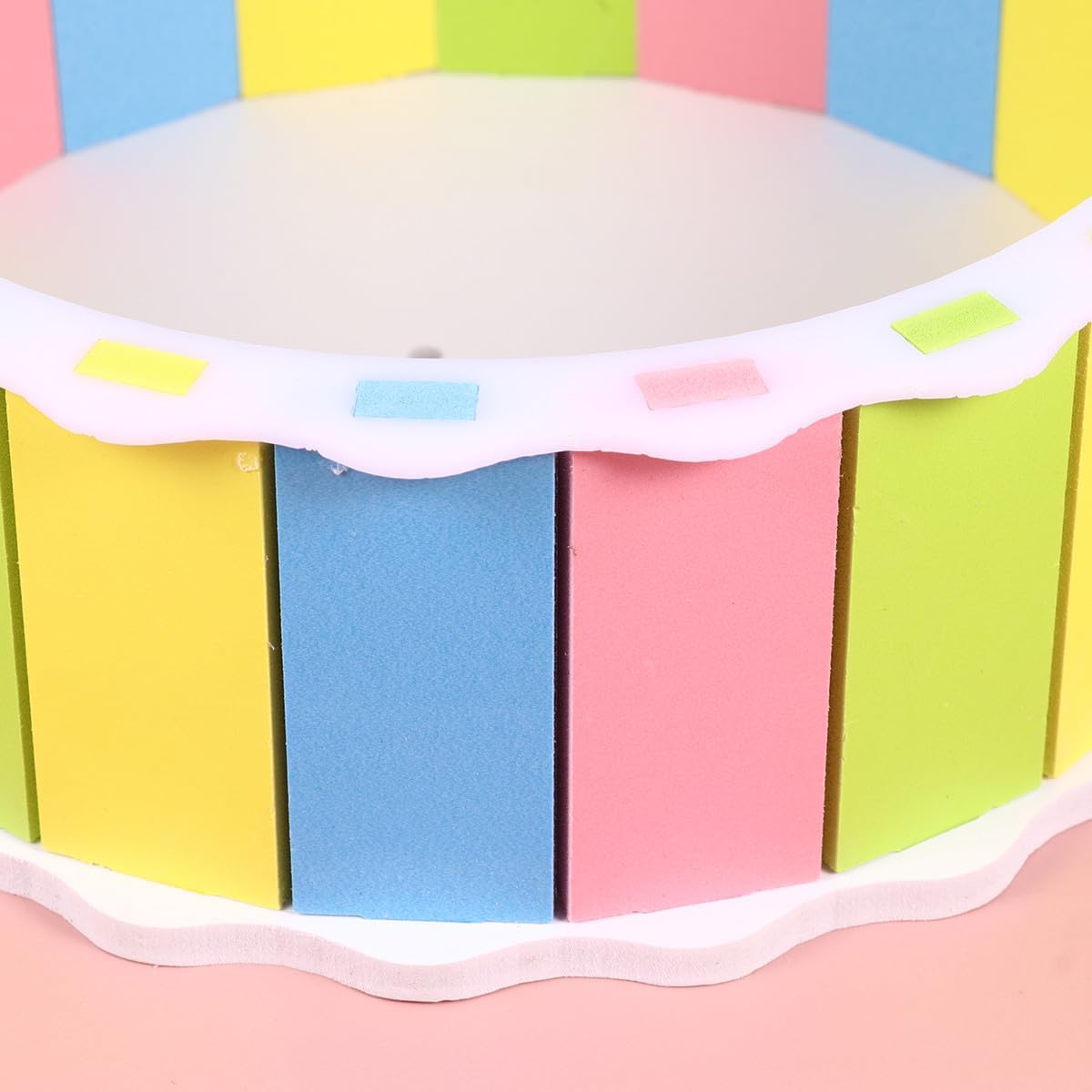 Hamster Exercise Wheel Silent Wooden Running Wheel 14.2Cm for Small Animals Cage Accessories
