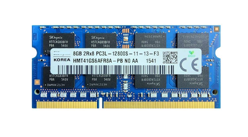 8GB DDR3L1600MHZ Laptop 2Rx8 PC3L-12800S DDR3 HMT41GS6AFR8A-PB Upgrade RAM Compatible for Original Memory Module (3 Year Warranty)-image-2
