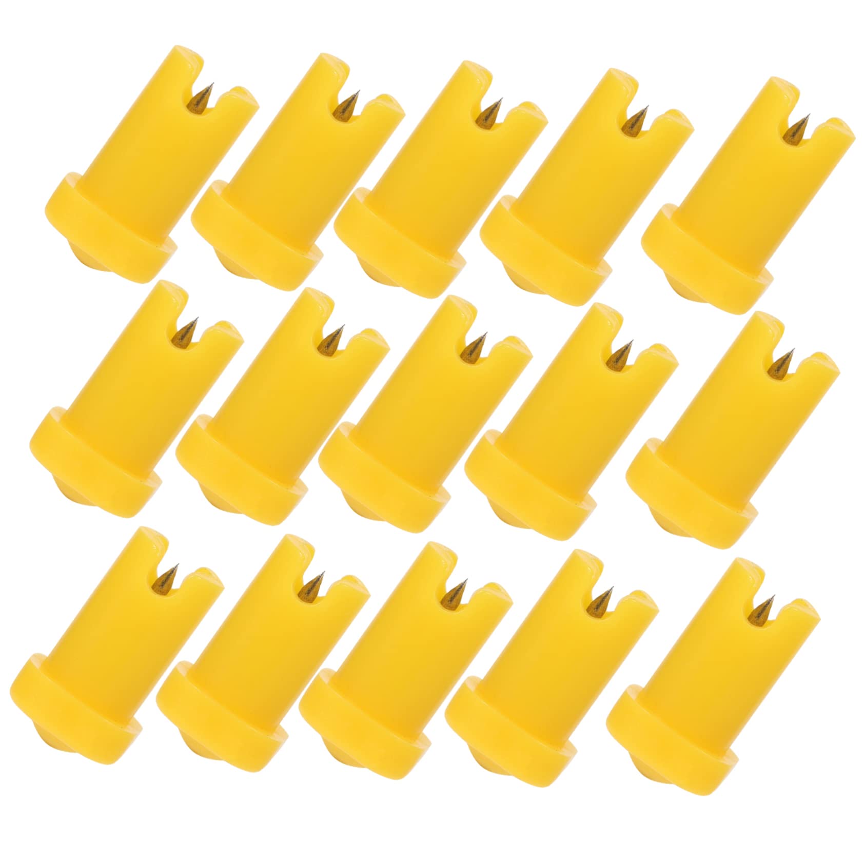 TOVINANNA Stainless Steel Glue Bottle Needles 100pcs Eyelash Glue Tips Nozzle Pins Replacements for Easy to Use