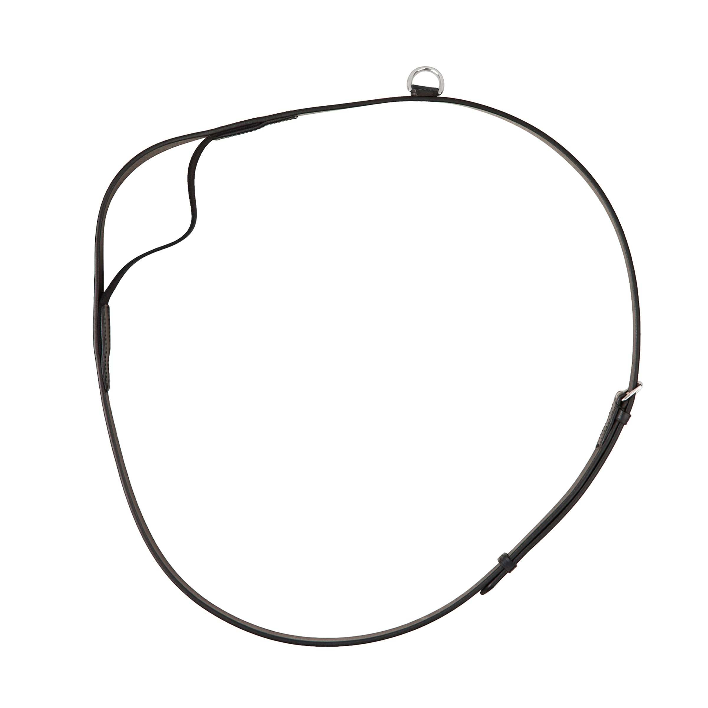 Dublin Leather Neck Strap, Black, Full