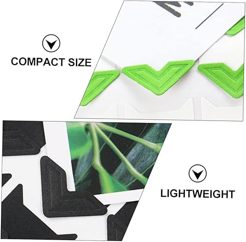 Miniatura 7 de EXCEART 6 hojas de calcomanías de esquina para álbum de fotos, vintage, esquinas de montaje de fotos, álbum de fotos vintage, soporte para fotos,