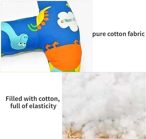 Miniatura 3 de Wopedally Soporte de cabeza para dormir en forma de H, asiento de automóvil para bebé pequeño, soporte para la cabeza para dormir, posicionador de