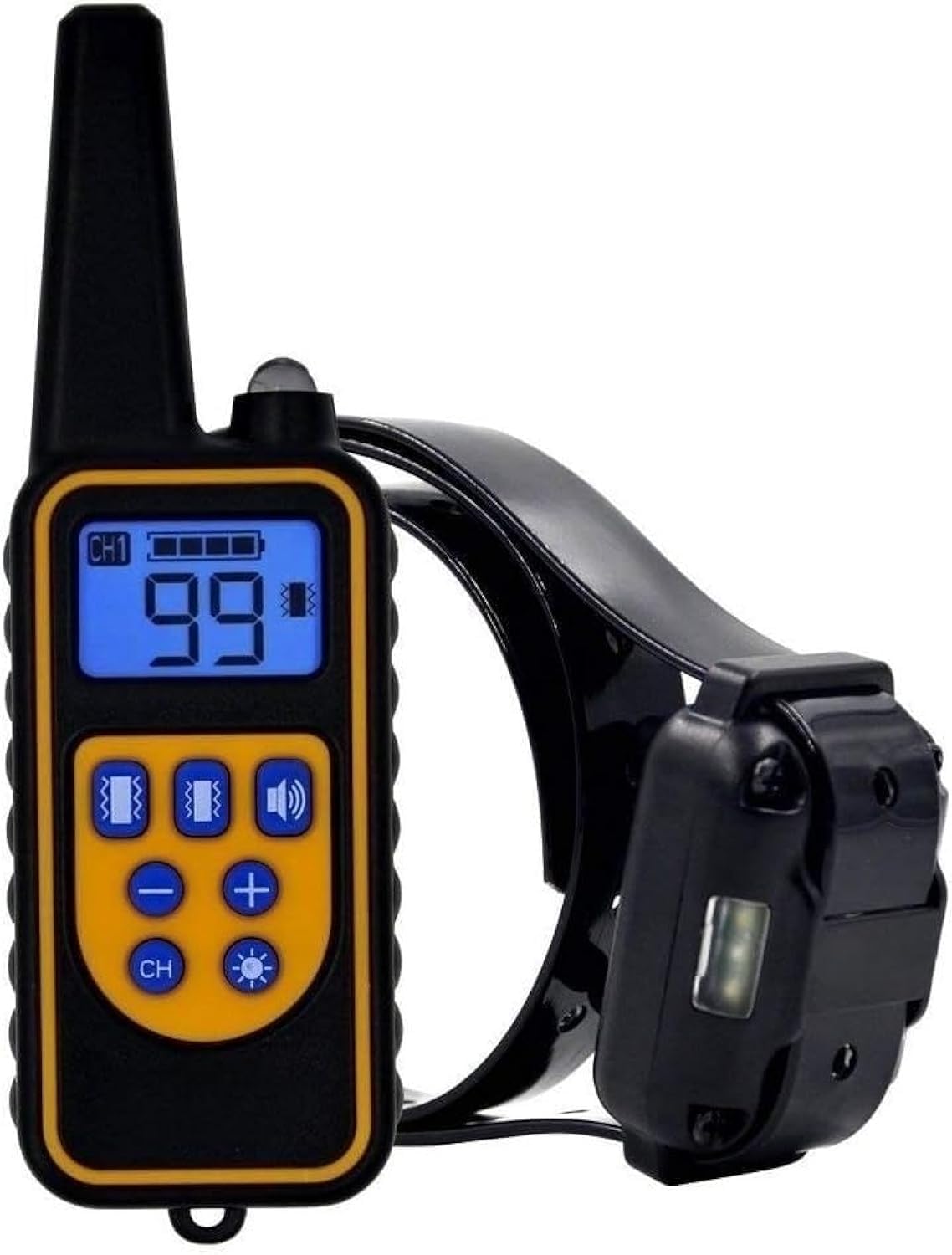 MAKINGTEC Top-Newest Dog Training Collar, NO SHOCK Vibrating Dog Collar with Remote Control Vibration/Beep Mode Dog Barking Collar for Home Dog Training Device, Waterproof and 500 Yards Range