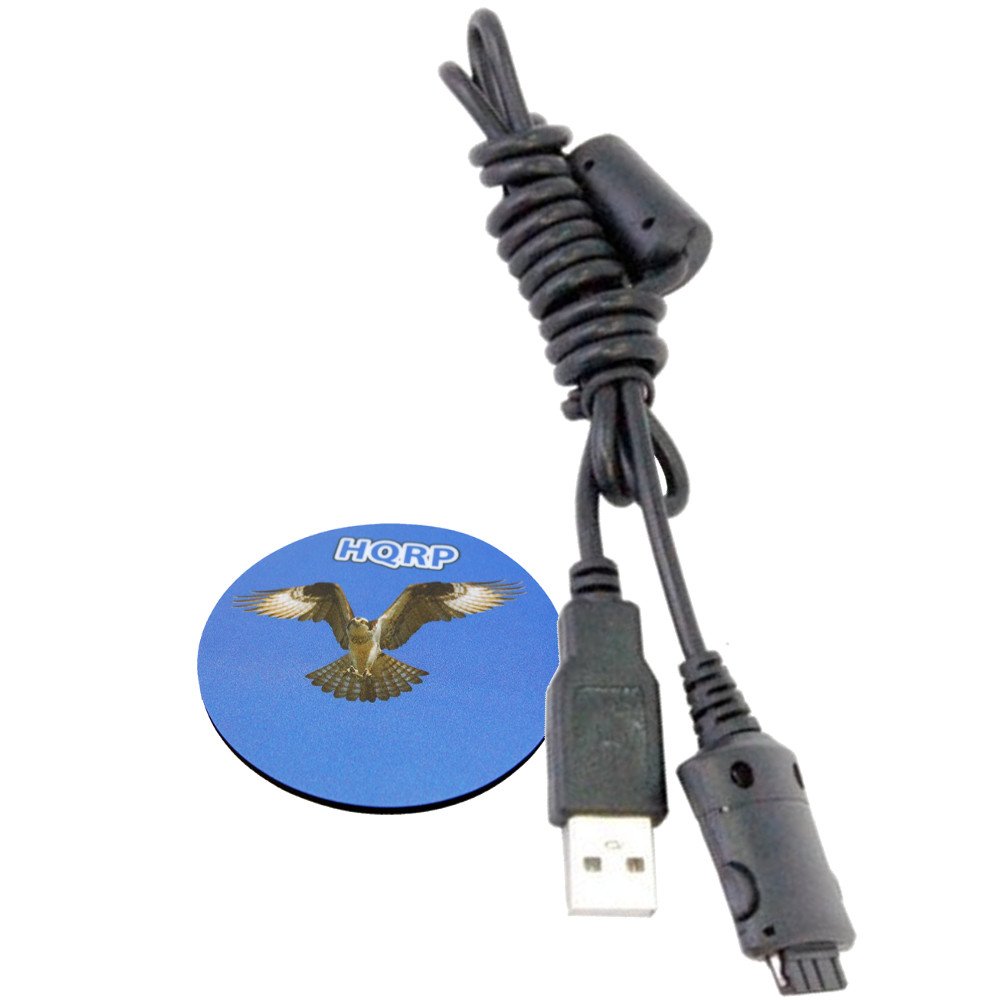 HQRP USB Cable/Cord compatible with Samsung YP-K3, YP-P2, YP-P3, YP-S5, YP-E10, YP-Q1, YP-Q2, YP-S3, YP-S5, YP-U10 MP3 / MP4