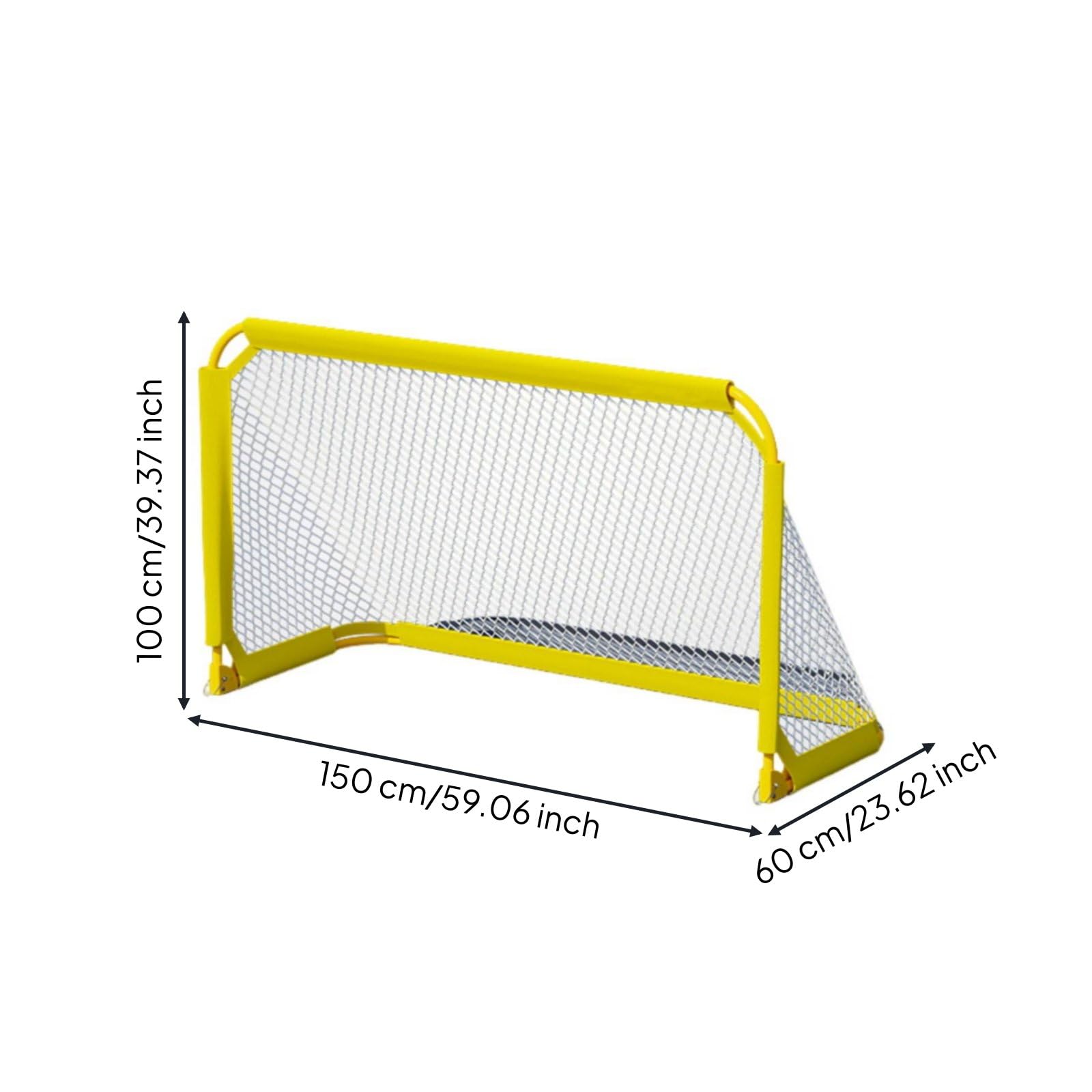 Portería de Fútbol Infantil Meta para Niños Arco Plegable Red Portátil con Malla sin Nudos de Oxford Esquinas Redondeadas Estabilidad Fácil de