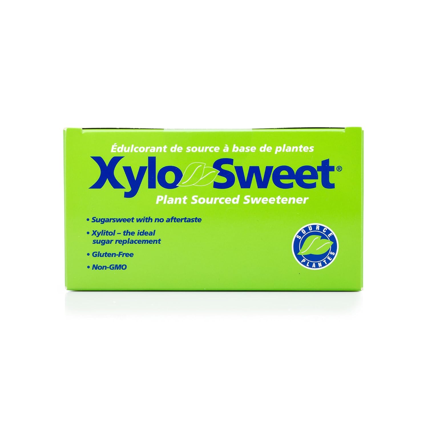 Xlear XyloSweet Plant Sourced Xylitol Sweetener - Pure Natural Sugar Substitute, Granules, Non-GMO, Gluten-Free, 100 Packets (Pack of 2)
