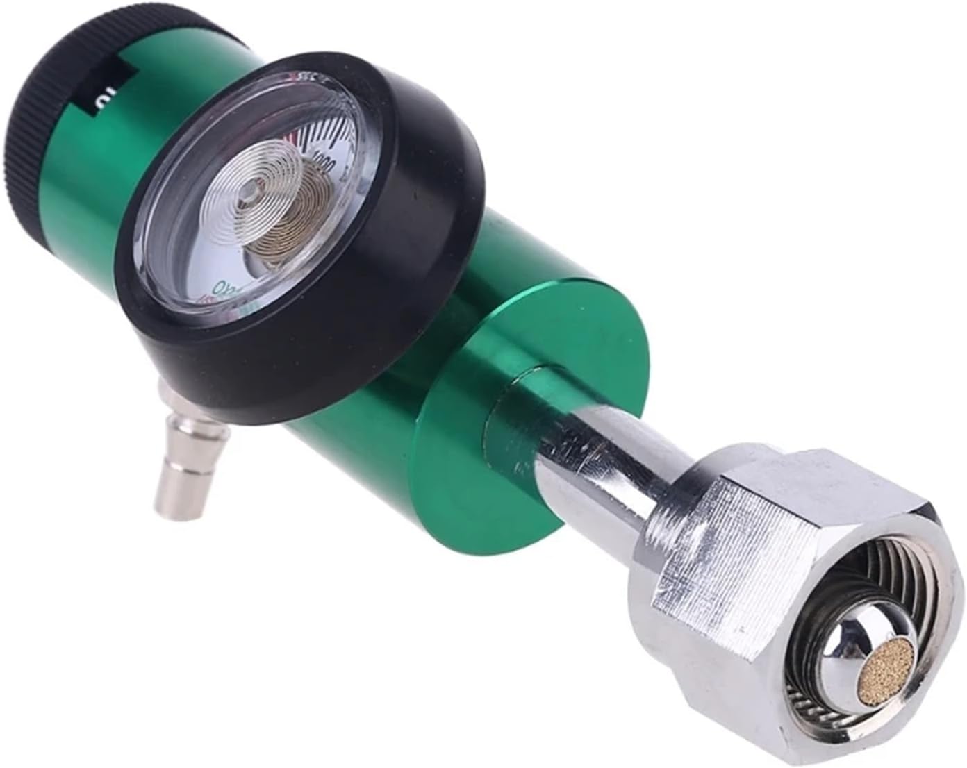 DISS/Barb 3000psi CGA540 Oxygen Pressure Regulator Oxygen Inhaler Flowmeter Oxygen Cylinder Flow Meter for Hospital Clinics (Color : 2)