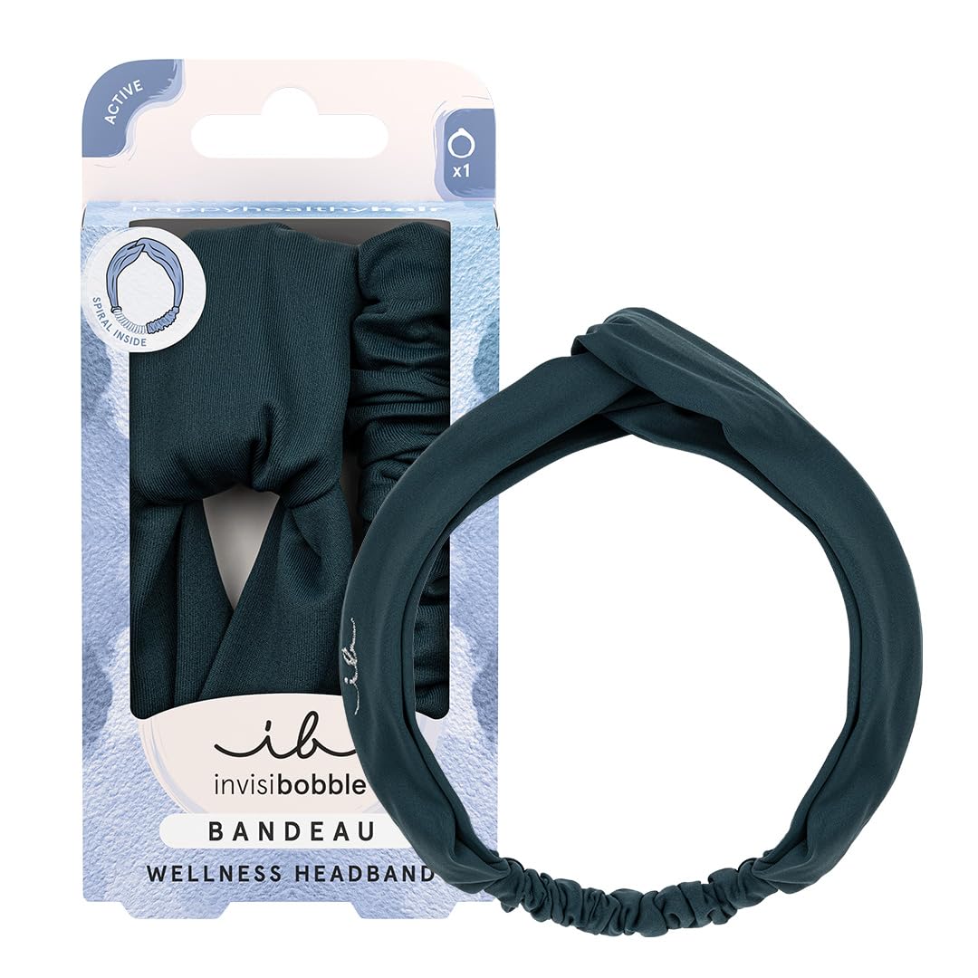 Invisibobble IB Azure Headband | Stylish and Gentle Hair Accessory | Pack of 1