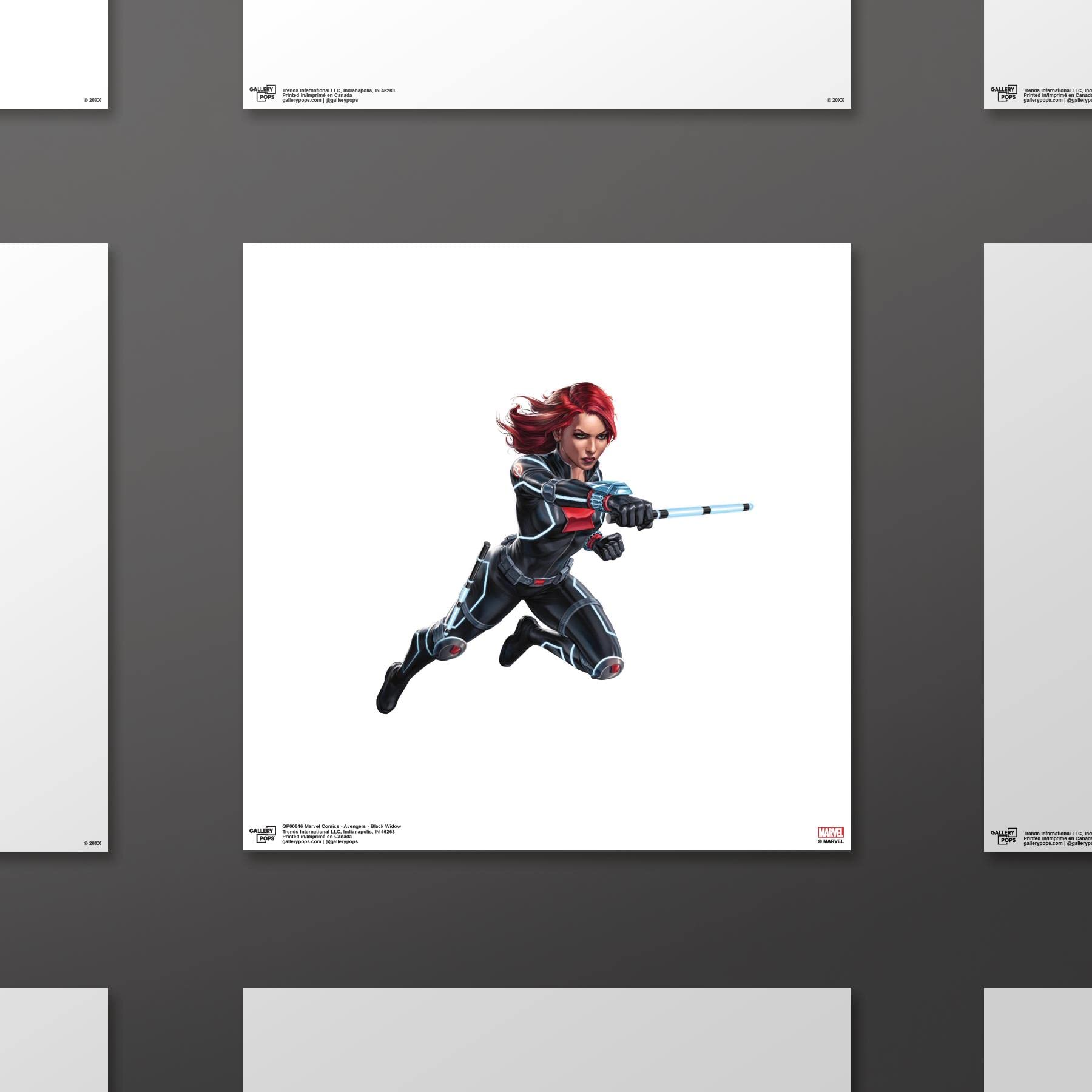 額付きポスター】ブラック ウィドウ アメコミ マーベル アベンジャーズ(新品)の通販 by ひふみRecords®️｜ラクマ Trends  International Gallery Pops マーベル コミック アベンジャーズ - ブラック ウィドウ アイ, image size:1800x1800