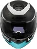 LS2 STROBE 2 Victory Mat Titanium-White-Metal Blue Helmet, ECE 22.06 P/J Certified Jaw Pop-Up Modular Helmet, KPA Shell, Built-in Solar Viewfinder, Glasses Compatible