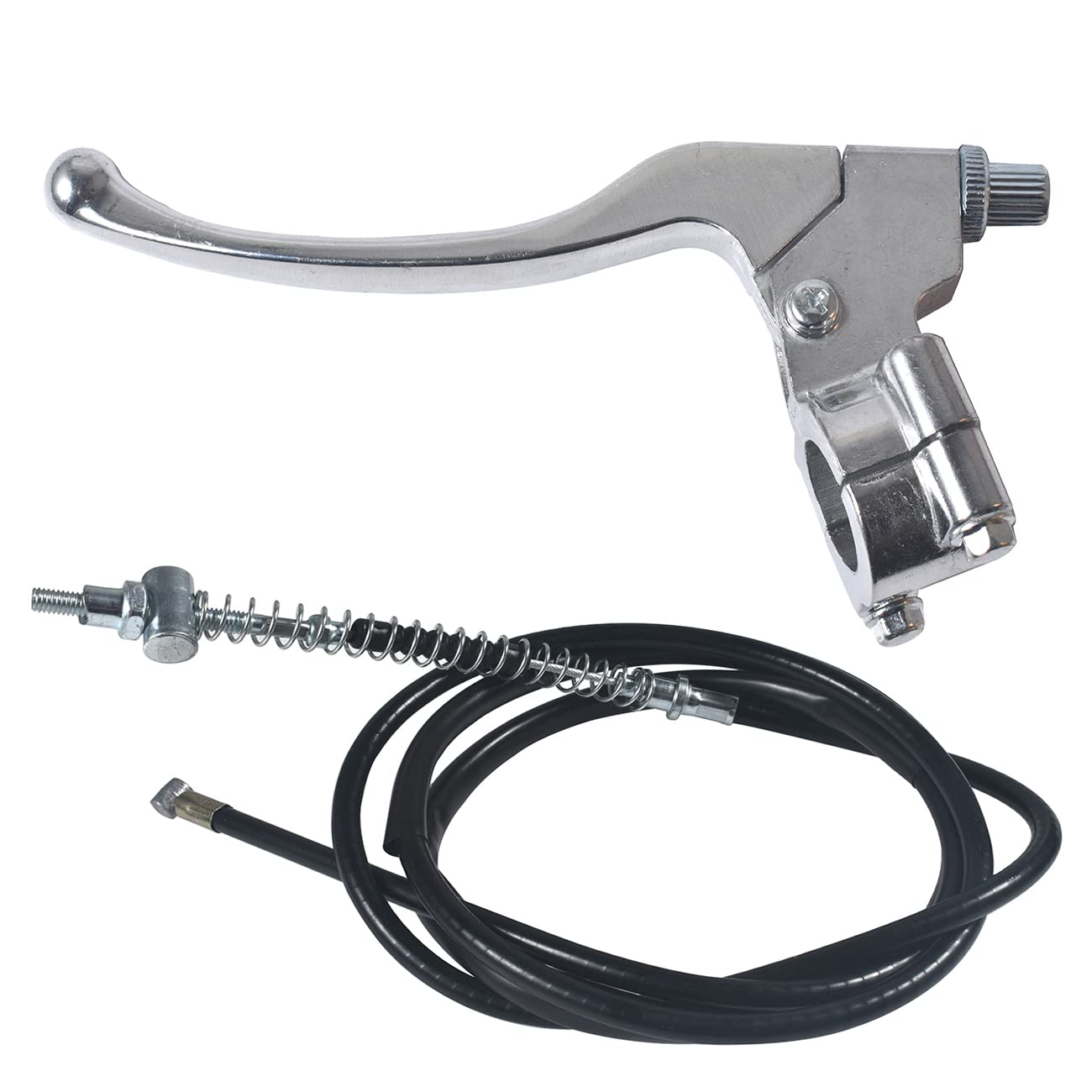 JOIQEXJ22mm Left Handle Brake Lever Brake Cable for Coleman CT200U CT200U-EX BT200X Baja Warrior Heat MB165 MB200 Massimo 196cc Motor Mini Bike Parts