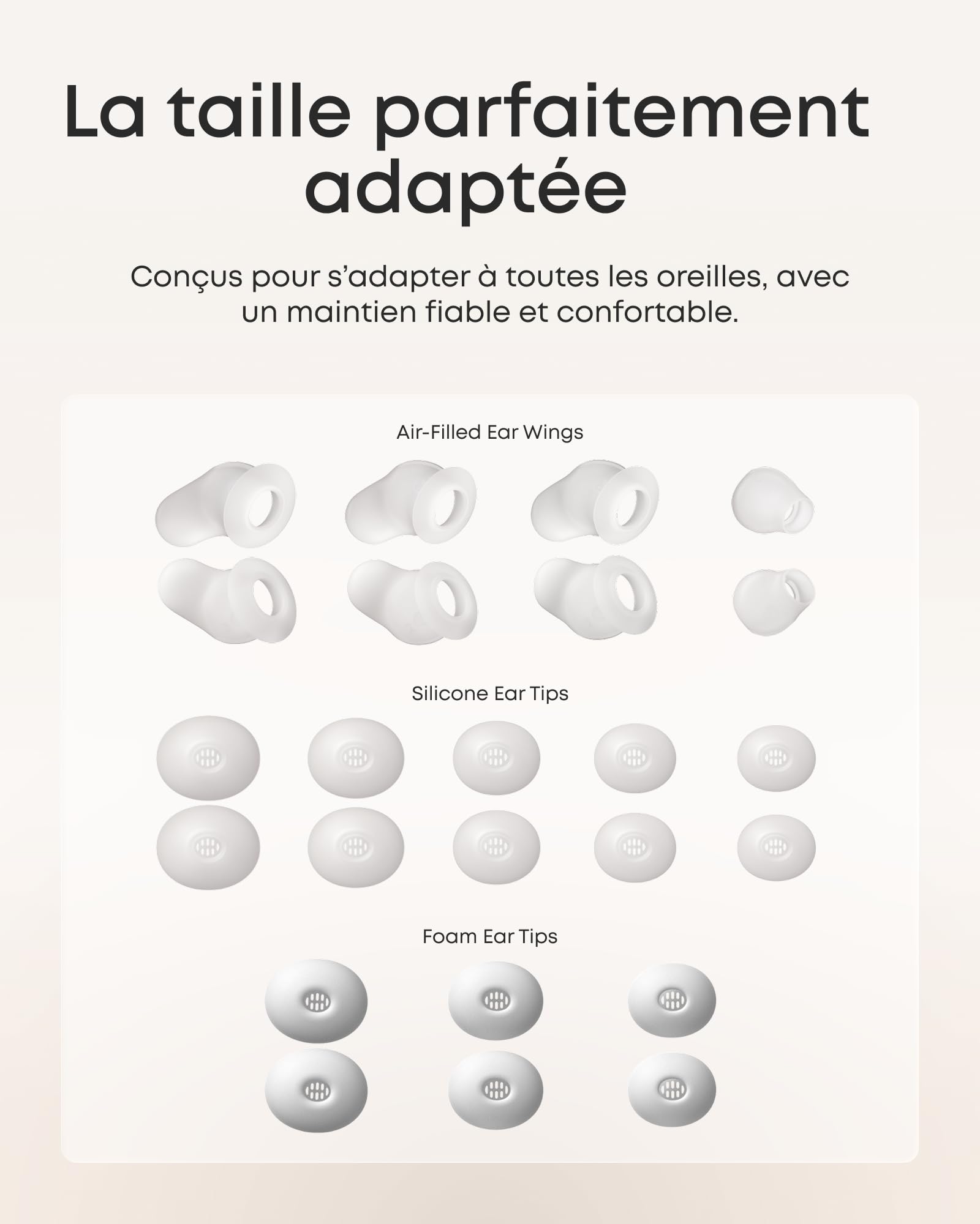 Soundcore Sleep A30 édition spéciale par Anker, écouteurs de Sommeil, ANC, Isolation Passive, masquage des ronflements, Audio de Sommeil, Confortables même en Position latérale, 10 h d'autonomie