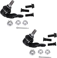 Vista 229 de Detroit Axle - Par de rótulas para Jeep Grand Cherokee Dodge Durango 2011-2021, 2 rótulas inferiores 2012 2013 2014 2015 2016 2017 2018 2019 2020