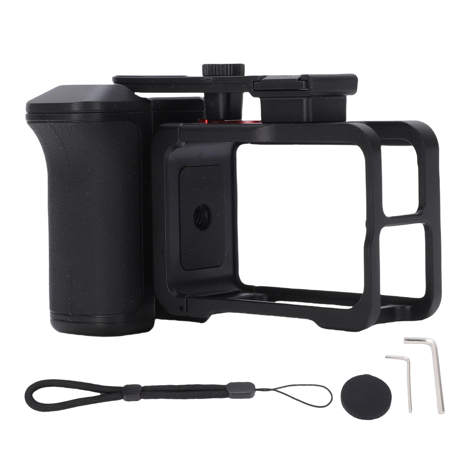 Kit Impugnatura per 5 Pro con Sgancio Rapido Magnetico e Design Antiscivolo per Fotografia di Strada in Plastica Ergonomica