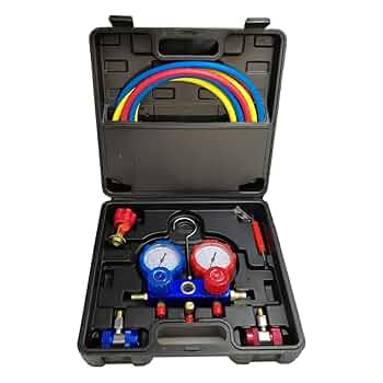 R410A冷媒とブラス製マニホールドゲージセット 楽天市場】マニホールドゲージセットの通販