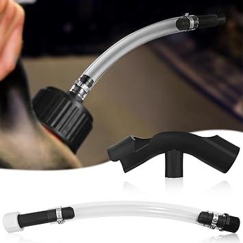 Gas Cans Hose with X-shaped Bender, Racing Fuel Jug Hose, 3/5/5.5 Gallon Jugs VP Quick Fill Spout Replacement for Gas Cans Egs Jugs LC2 Jugs Scribner Fuel Jugs Scribner Fuel Jugs