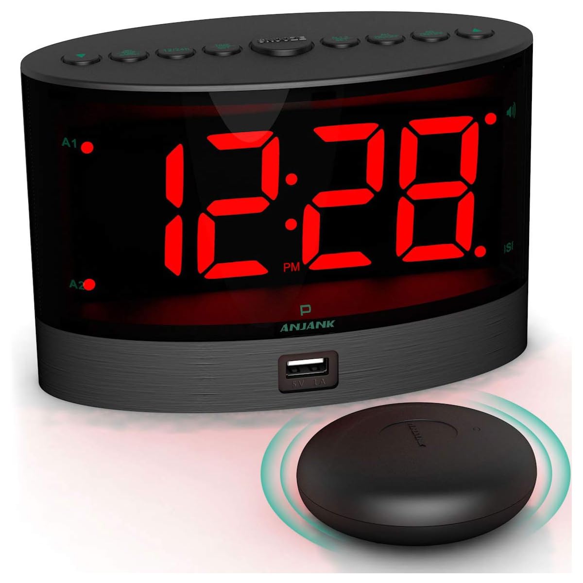 ANJANK Extra Loud Alarm Clock